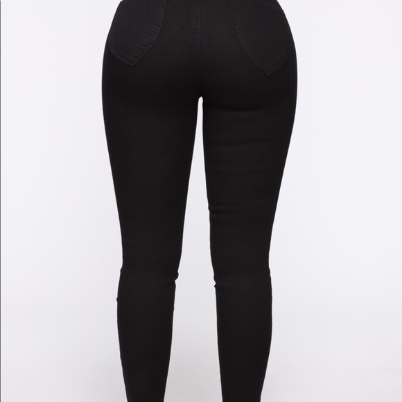 Can't Believe It! Booty Shaping Denim - Black - Picture 3 of 3